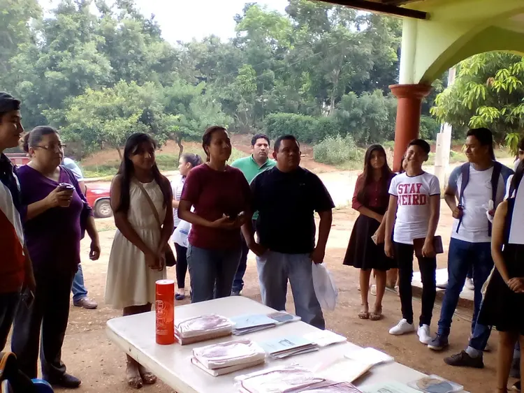 Platicandole a los jovenes de la publicacion