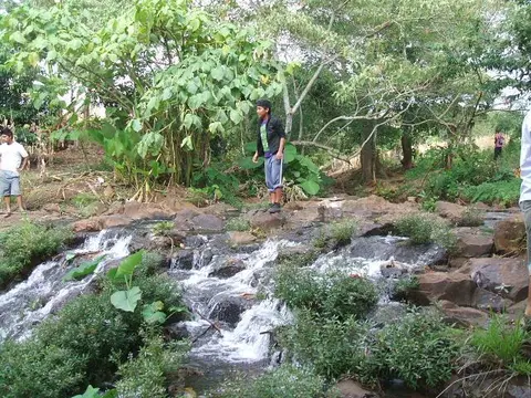 De paseo en aguas claras